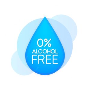 Alcohol-free alternative for graphene-based solvent