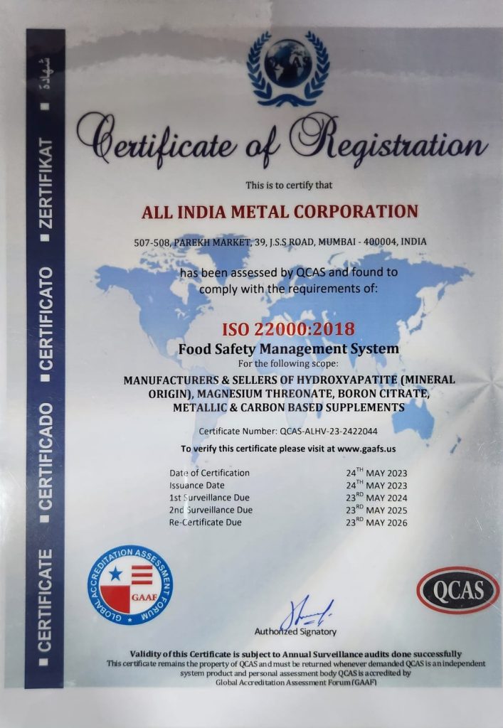 Certifications | https://allindiametal.com/certifications/