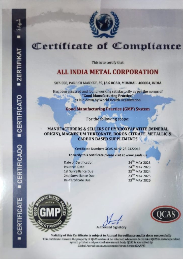 Certifications | https://allindiametal.com/certifications/
